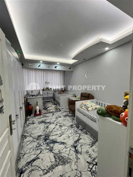 Уютная квартира 2+1, 100 м² в центре Аланьи рядом с морем, ВНЖ и гражданство-id-10153-фото-9