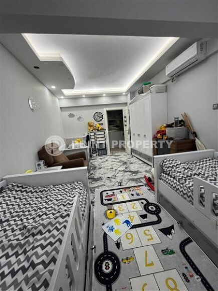 Уютная квартира 2+1, 100 м² в центре Аланьи рядом с морем, ВНЖ и гражданство-id-10153-фото-10