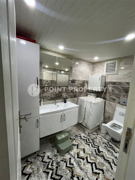 Уютная квартира 2+1, 100 м² в центре Аланьи рядом с морем, ВНЖ и гражданство-id-10153-фото-11