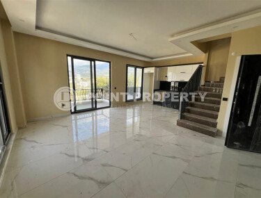 Просторный дуплекс 2+1, 110 м² в районе Оба с видом на горы-id-10155-фото-2