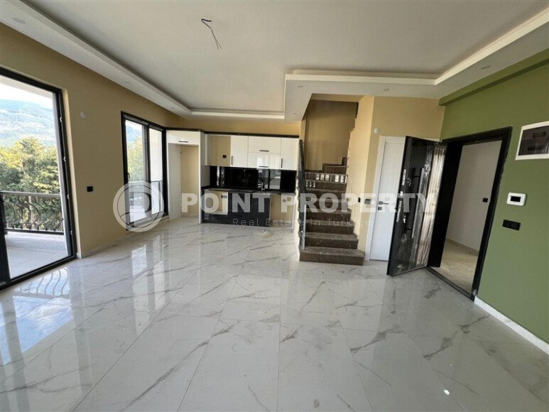 Просторный дуплекс 2+1, 110 м² в районе Оба с видом на горы-id-10155-фото-4