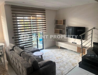 Стильный дуплекс 2+1, 85 м² в районе Оба с ВНЖ-id-10158-фото-2