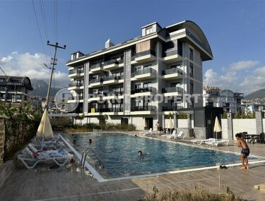 Новая квартира 1+1, 50 м² в районе Оба с видом на окрестности-id-10171-фото-1
