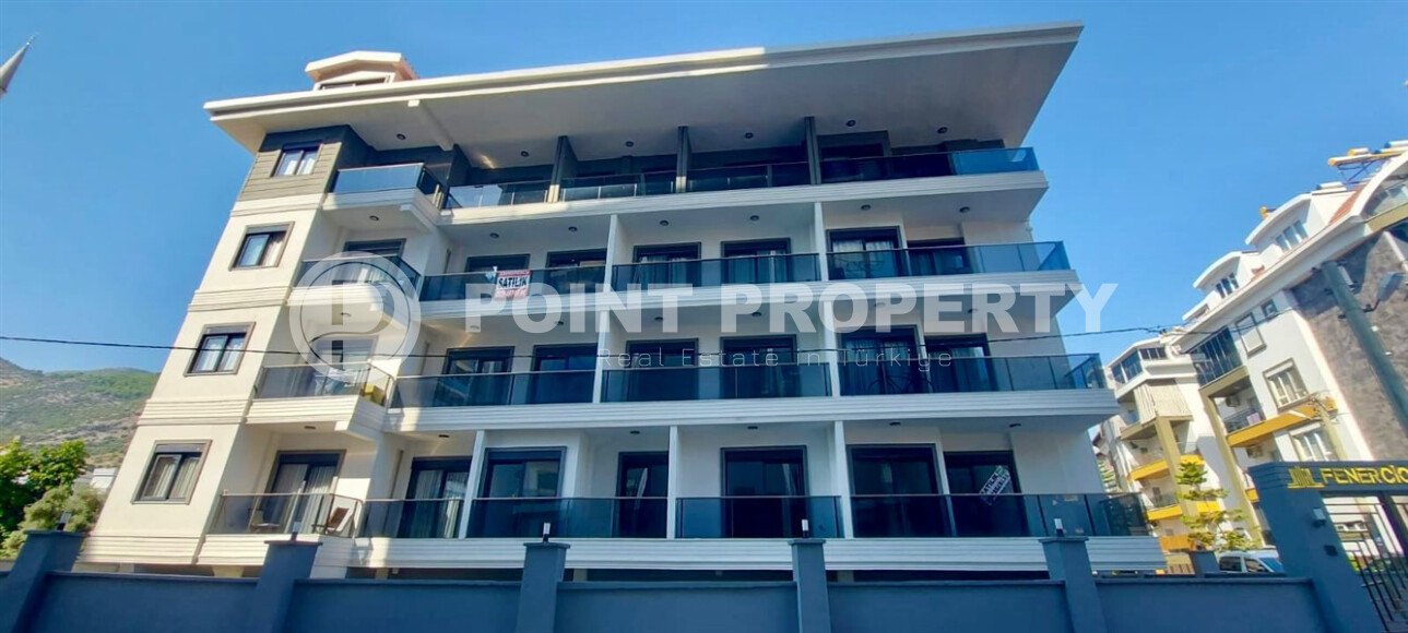 Новая квартира 1+1, 50 м² в районе пляжа Клеопатры, центр Аланьи-id-10172-фото-1