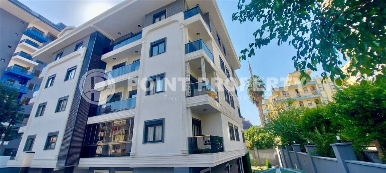 Новая квартира 1+1, 50 м² в районе пляжа Клеопатры, центр Аланьи-id-10172-фото-6