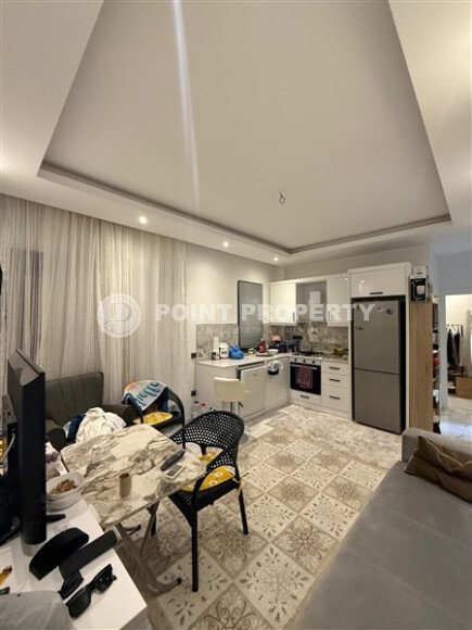 Квартира 1+1, 50 м² в районе пляжа Клеопатры, центр Аланьи, подходит для гражданства-id-10173-фото-2