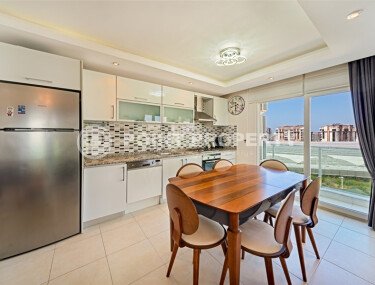 A comfortable 2+1 apartment, 90 m², with a sea view in a large complex, Avsallar district-id-10174-photo-2