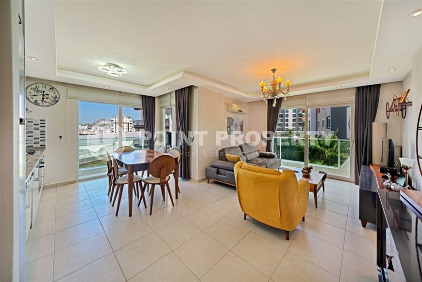 A comfortable 2+1 apartment, 90 m², with a sea view in a large complex, Avsallar district-id-10174-photo-4