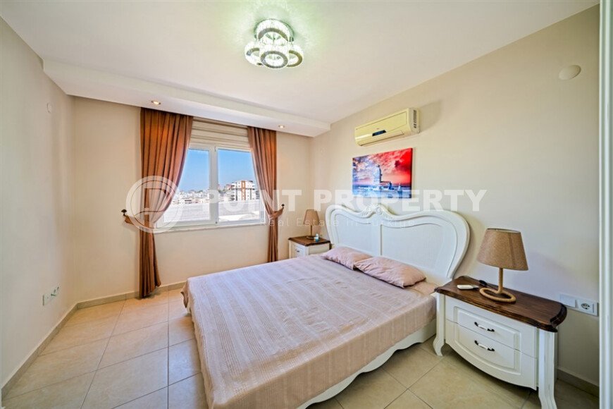A comfortable 2+1 apartment, 90 m², with a sea view in a large complex, Avsallar district-id-10174-photo-6
