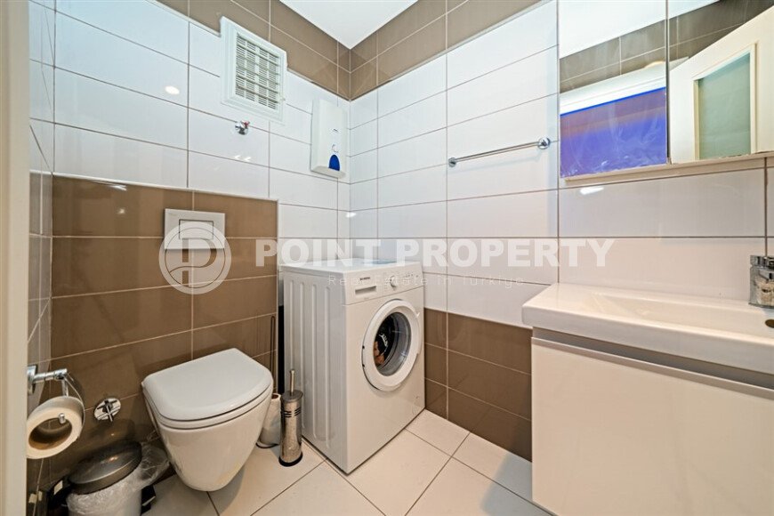 A comfortable 2+1 apartment, 90 m², with a sea view in a large complex, Avsallar district-id-10174-photo-9