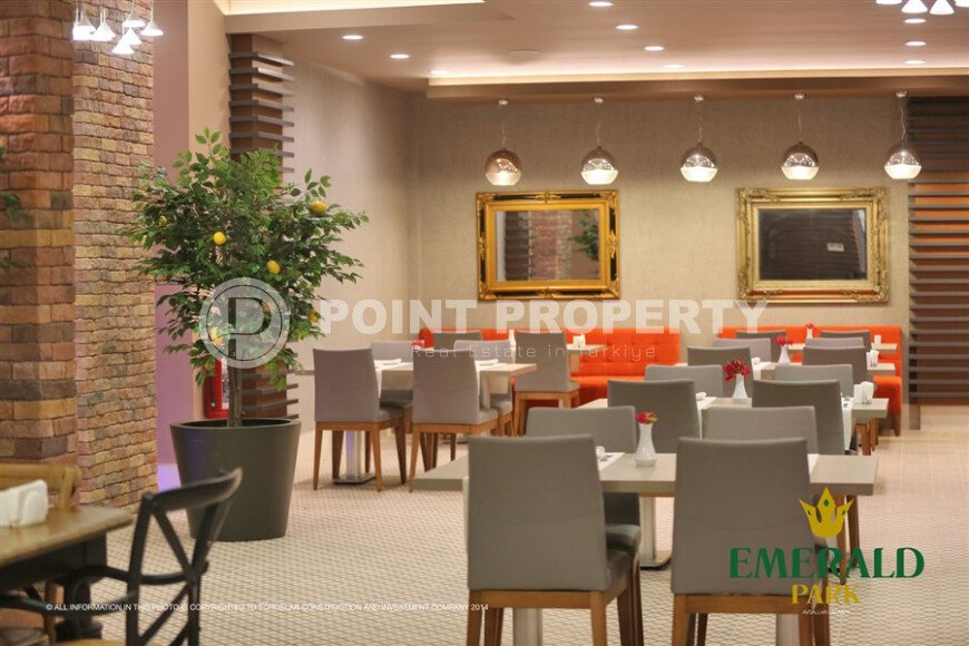 A comfortable 2+1 apartment, 90 m², with a sea view in a large complex, Avsallar district-id-10174-photo-18