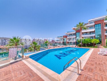 Просторная квартира 2+1, 110 м² в комплексе с пятью бассейнами, район Джикджилли-id-10175-фото-1