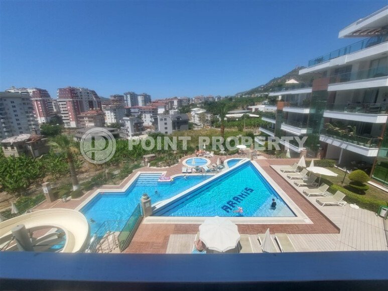 Просторная квартира 2+1, 110 м² в комплексе с пятью бассейнами, район Джикджилли-id-10175-фото-14