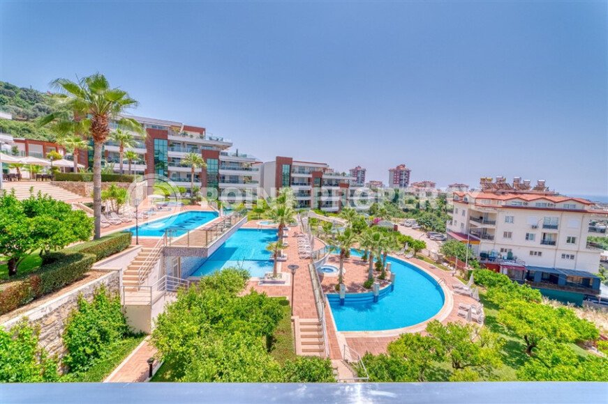 Просторная квартира 2+1, 110 м² в комплексе с пятью бассейнами, район Джикджилли-id-10175-фото-15