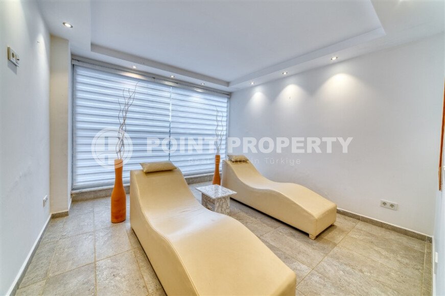 Просторная квартира 2+1, 110 м² в комплексе с пятью бассейнами, район Джикджилли-id-10175-фото-16