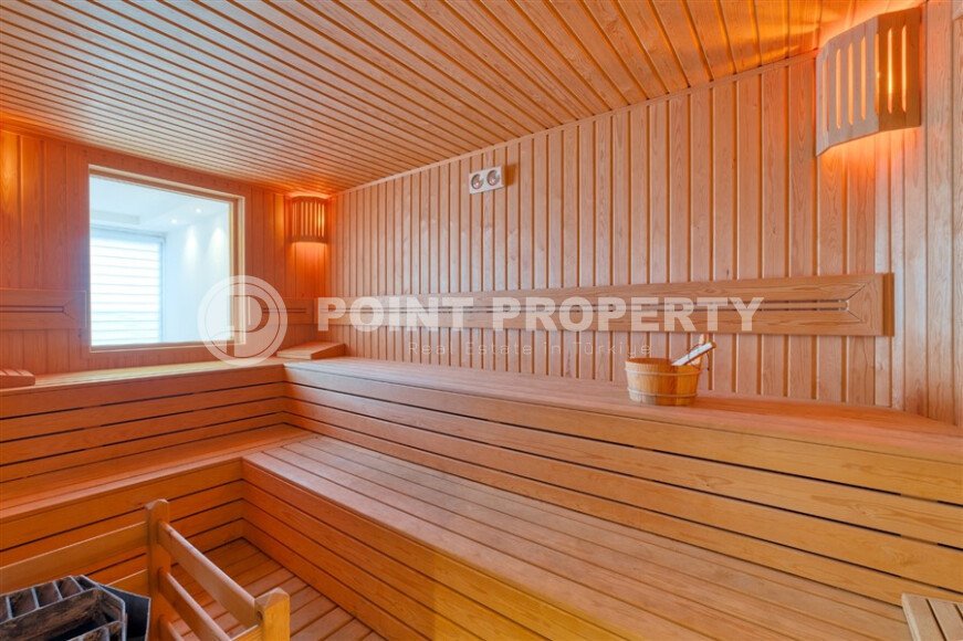 Просторная квартира 2+1, 110 м² в комплексе с пятью бассейнами, район Джикджилли-id-10175-фото-18