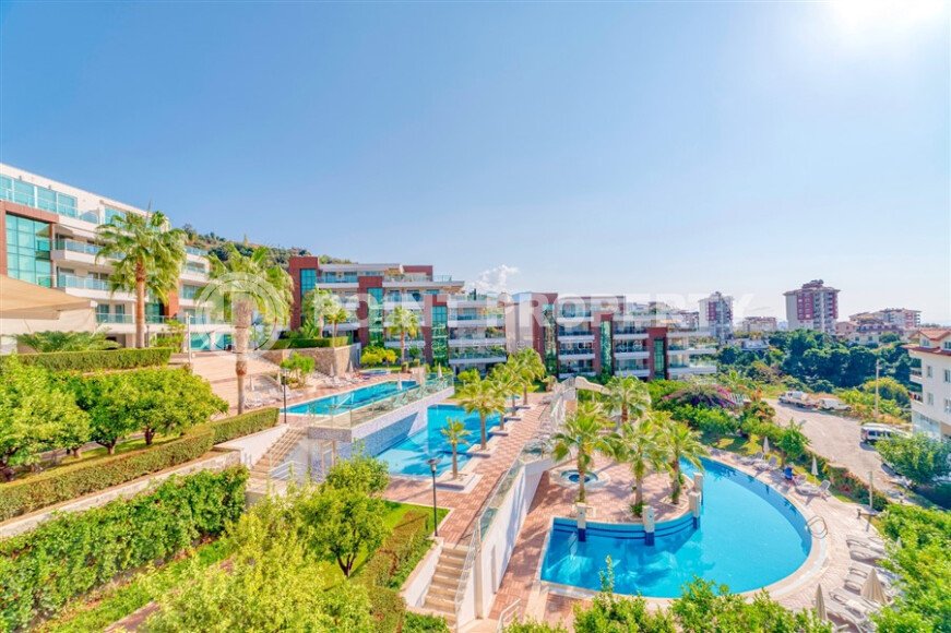 Просторная квартира 2+1, 110 м² в комплексе с пятью бассейнами, район Джикджилли-id-10175-фото-19