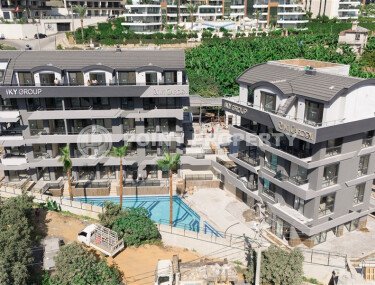 Линейные и двухуровневые квартиры в жилом комплексе на завершающем этапе строительства, в 1800 метрах от  моря-id-7406-фото-4