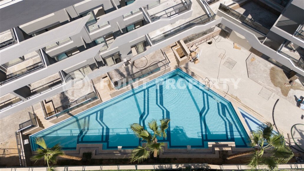 Линейные и двухуровневые квартиры в жилом комплексе на завершающем этапе строительства, в 1800 метрах от  моря-id-7406-фото-20