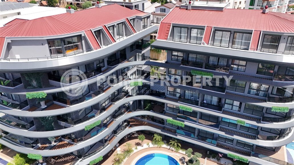 New low-rise investment project from the developer, in the Kestel area, apartments 43 - 217 m2, 250 meters from the sea-id-2653-photo-1