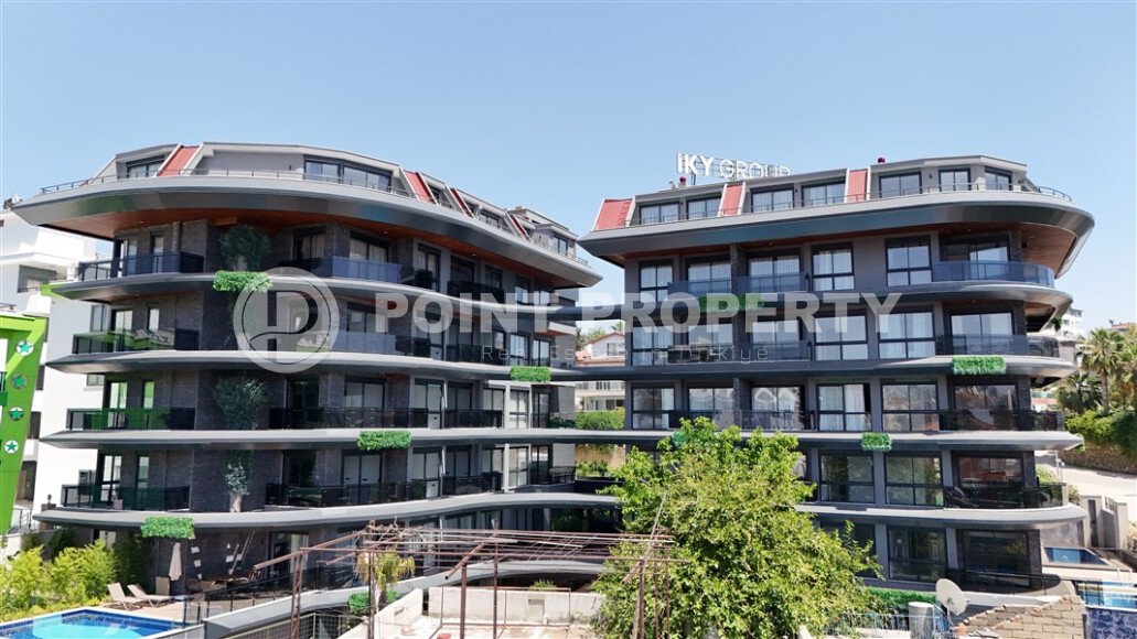 Новый малоэтажный инвестиционный проект от застройщика, в районе Кестель, квартиры 43 - 217 м2, в 250 метрах от моря-id-2653-фото-3