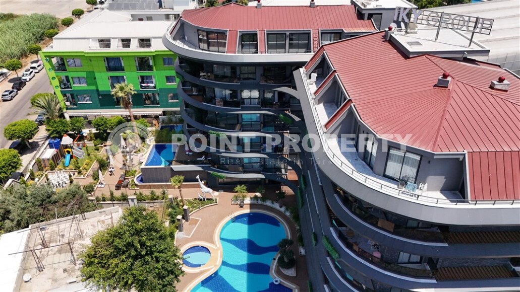 Новый малоэтажный инвестиционный проект от застройщика, в районе Кестель, квартиры 43 - 217 м2, в 250 метрах от моря-id-2653-фото-8