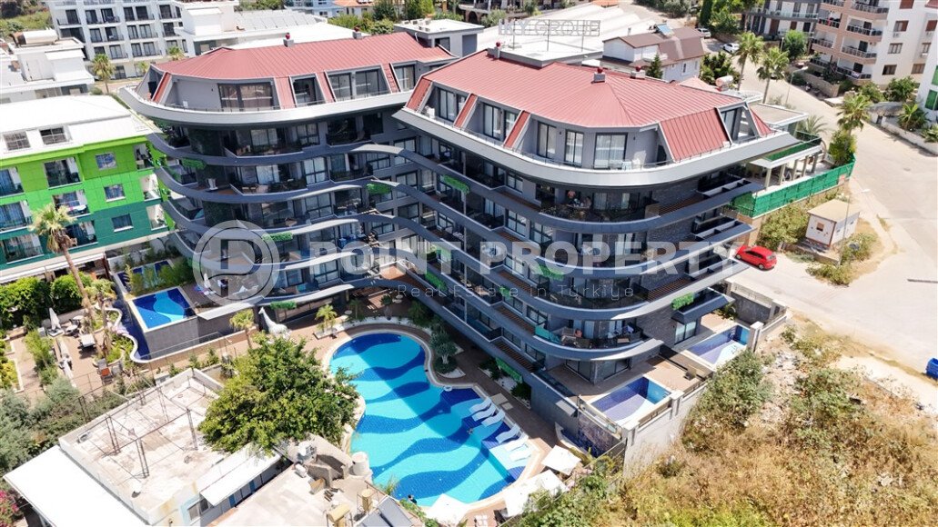 Новый малоэтажный инвестиционный проект от застройщика, в районе Кестель, квартиры 43 - 217 м2, в 250 метрах от моря-id-2653-фото-10