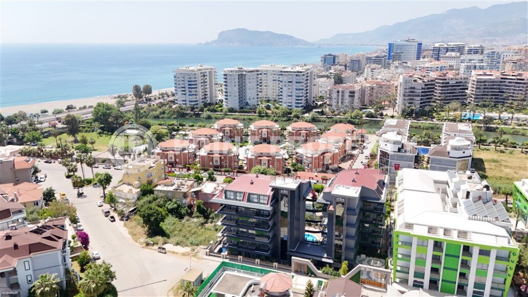 Новый малоэтажный инвестиционный проект от застройщика, в районе Кестель, квартиры 43 - 217 м2, в 250 метрах от моря-id-2653-фото-14