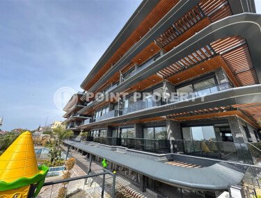 Инвестиционный проект на начальном этапе строительства в центре Алании, виды на море, горы и крепость Аланьи-id-1066-фото-3