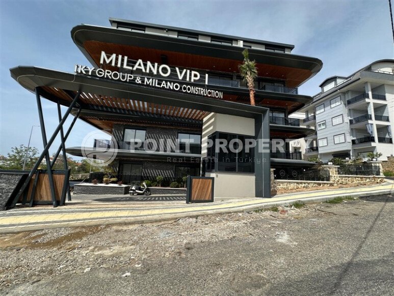 Investment project at the initial stage of construction in the center of Alanya, views of the sea, mountains and Alanya fortress-id-1066-photo-4