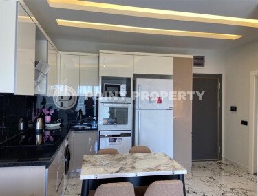 Светлая 1+1 квартира, 45 м² в районе Верхняя Оба с панорамными окнами-id-10176-фото-2