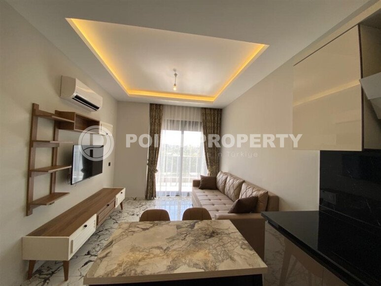 Светлая 1+1 квартира, 45 м² в районе Верхняя Оба с панорамными окнами-id-10176-фото-6