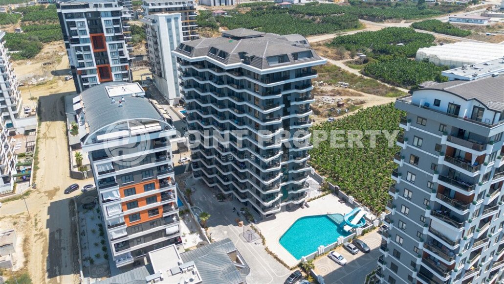 Новая квартира 1+1, 49 м² в Махмутларе недалеко от моря-id-10177-фото-16