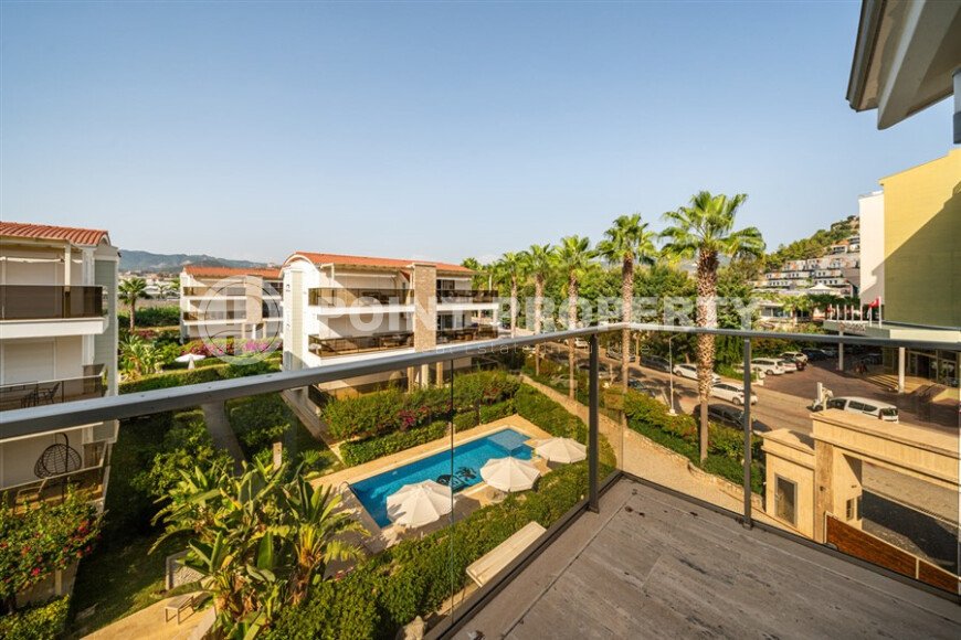 Comfortable 3+1 duplex, 170 m² with a private beach and rich infrastructure in Konakli-id-10179-photo-16