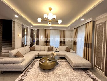 Видовая модерн-вилла 4+1, 280 м² с бассейном и панорамным видом на море в Каргыджаке-id-10180-фото-3