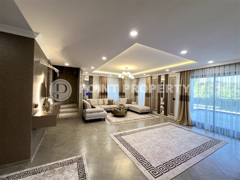 Видовая модерн-вилла 4+1, 280 м² с бассейном и панорамным видом на море в Каргыджаке-id-10180-фото-6