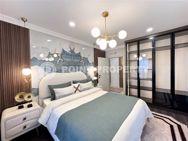 Видовая модерн-вилла 4+1, 280 м² с бассейном и панорамным видом на море в Каргыджаке-id-10180-фото-9