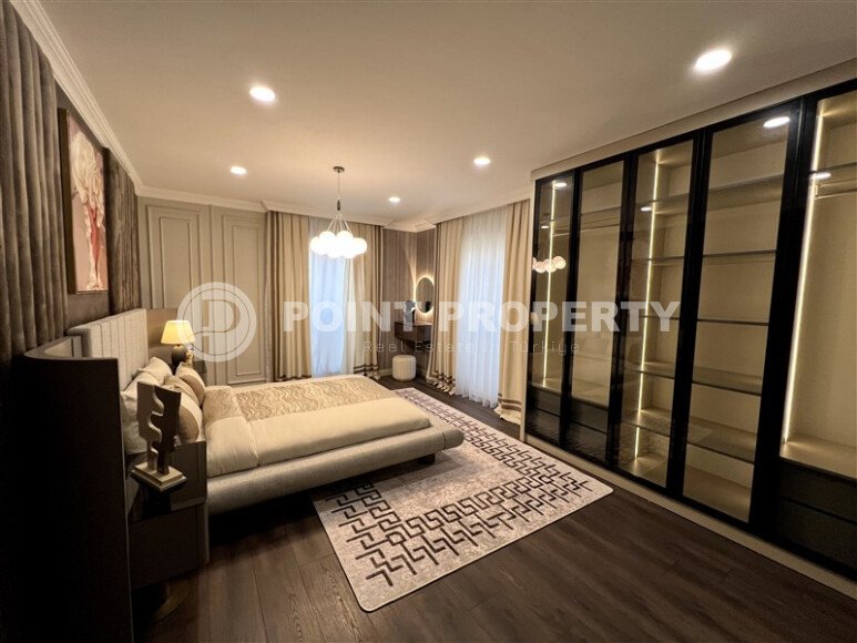 Видовая модерн-вилла 4+1, 280 м² с бассейном и панорамным видом на море в Каргыджаке-id-10180-фото-14