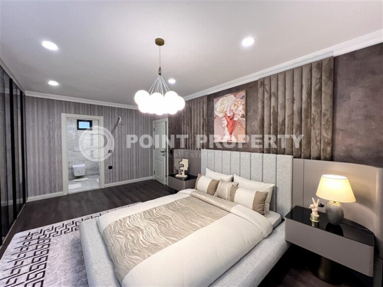 Видовая модерн-вилла 4+1, 280 м² с бассейном и панорамным видом на море в Каргыджаке-id-10180-фото-15