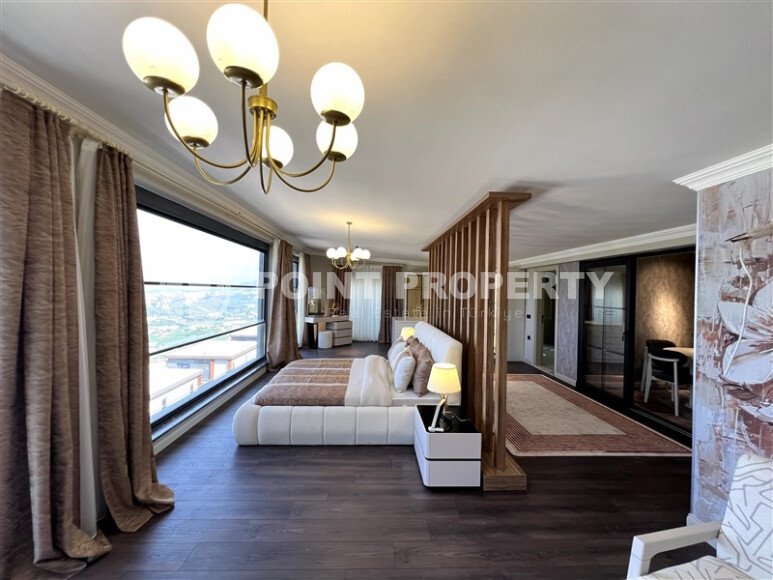 Видовая модерн-вилла 4+1, 280 м² с бассейном и панорамным видом на море в Каргыджаке-id-10180-фото-17