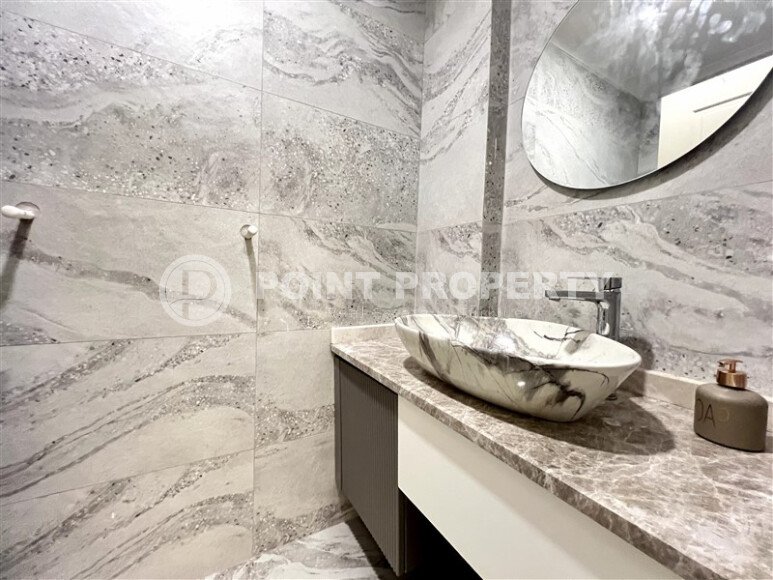 Видовая модерн-вилла 4+1, 280 м² с бассейном и панорамным видом на море в Каргыджаке-id-10180-фото-19