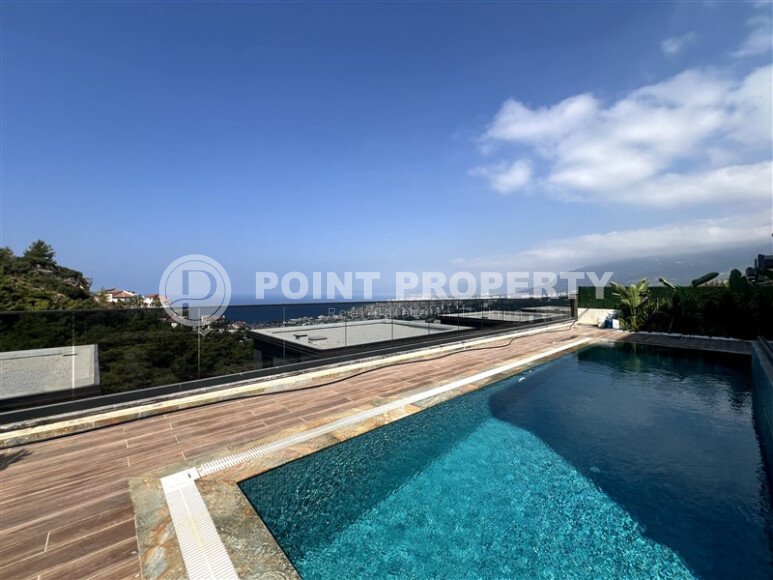 Видовая модерн-вилла 4+1, 280 м² с бассейном и панорамным видом на море в Каргыджаке-id-10180-фото-27