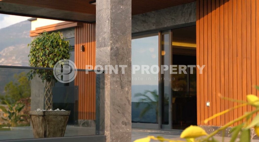 Видовая модерн-вилла 4+1, 280 м² с бассейном и панорамным видом на море в Каргыджаке-id-10180-фото-29