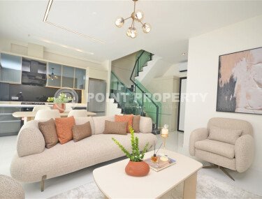Stylish 2+1 duplex, 90 m² in Kargicak with views of the green surroundings-id-10181-photo-2