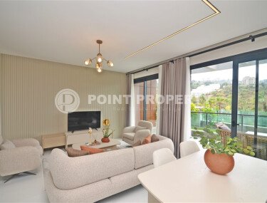 Stylish 2+1 duplex, 90 m² in Kargicak with views of the green surroundings-id-10181-photo-3