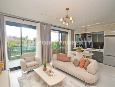 Stylish 2+1 duplex, 90 m² in Kargicak with views of the green surroundings-id-10181-photo-1