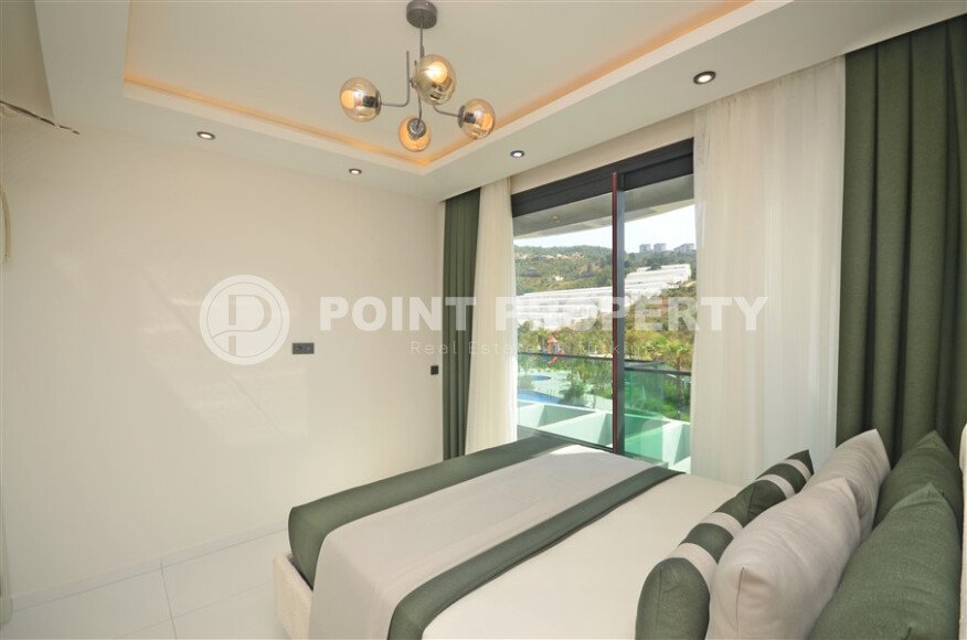 Stylish 2+1 duplex, 90 m² in Kargicak with views of the green surroundings-id-10181-photo-9