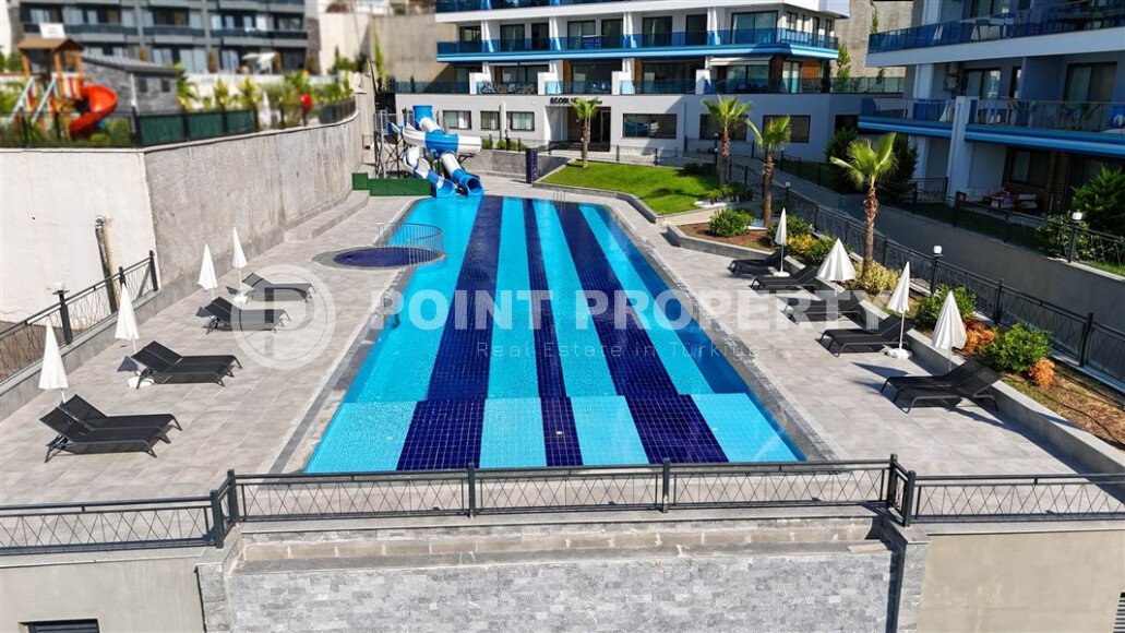 Garden duplex 2+1, 130 m² in Kargicak with a spacious terrace and infrastructure-id-10183-photo-21