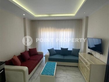 Комфортабельная квартира 1+1, 50 м² в центре Аланьи у пляжа Кейкубат-id-10187-фото-2