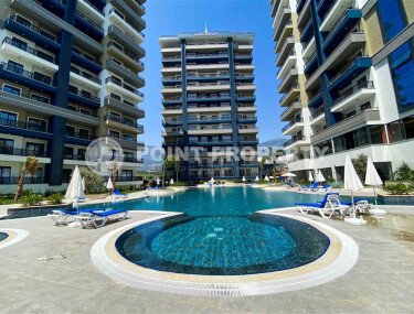 Светлая квартира 1+1, 65 м² в Махмутларе в комплексе с богатой инфраструктурой-id-10193-фото-2